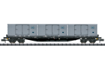 Minitrix / Trix N 18431 Flachwagen Rgs 3910 der DR beladen mit drei Containern - Neuheit 2024